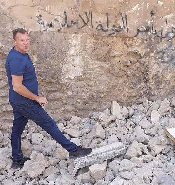 'My holiday in HELL': Westerner risks his life to tour the annihilated former ISIS stronghold of Mosul in Iraq – and pays £4,000 for the privilege